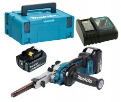 Makita DBS180RTJ 18V Brushless 9mm Belt Sander LXT with 2 x 5Ah Batteries, Charger and MakPac Case £379.95